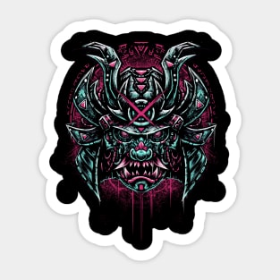 Cyber Samurai Sticker